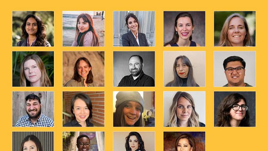 Headshots of 2023 California Health Equity Fellows.