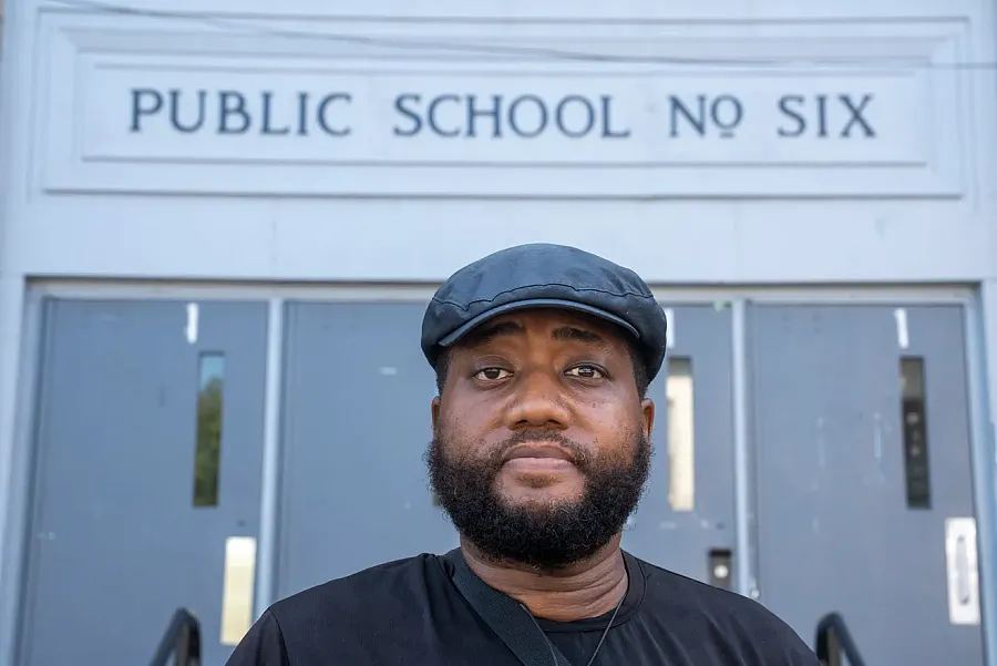 Person wearing a cap