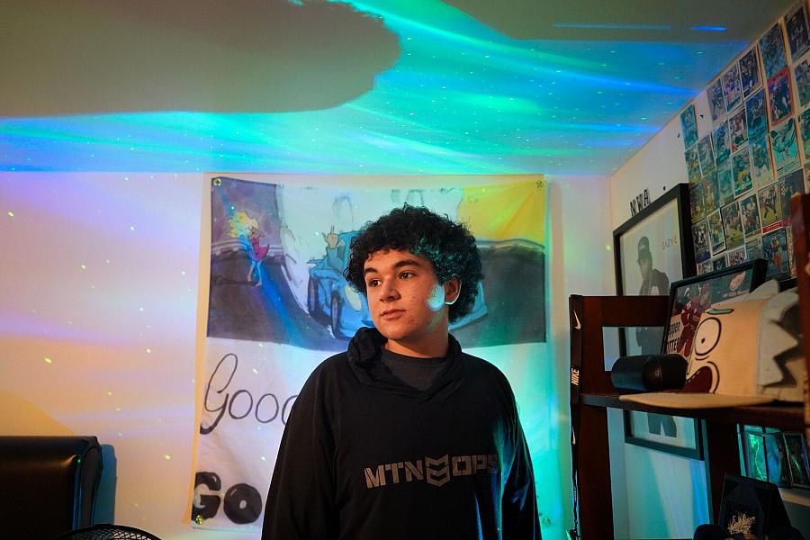 After using medical marijuana Jayden Carter said, “It feels like I woke up one day and my soul fully went into my body.” | Natalie Fertig/POLITICO