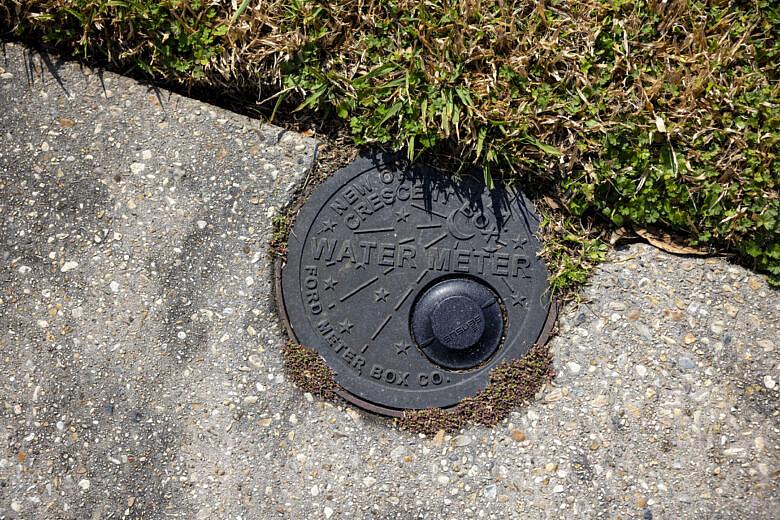 A water meter cover