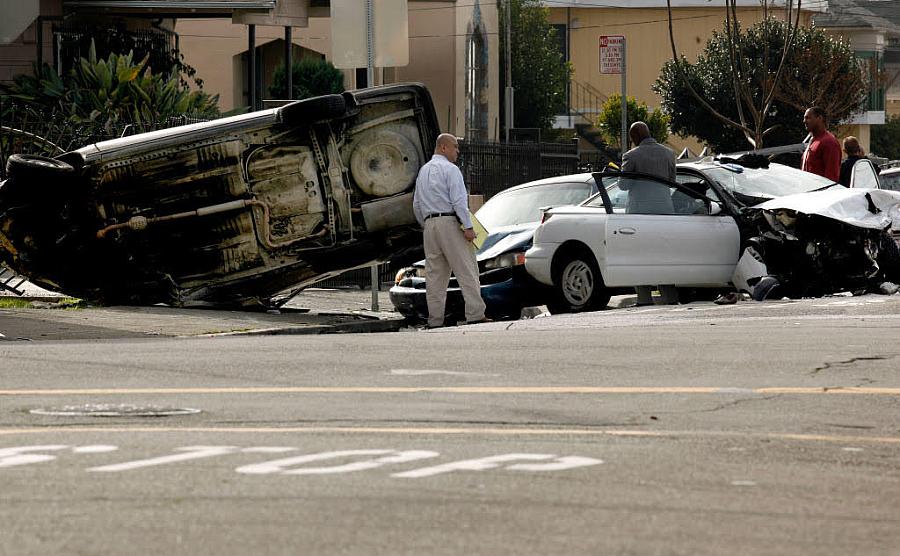 A car crash