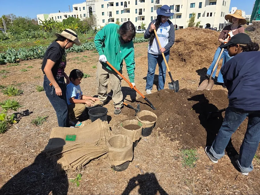 soil mixing event