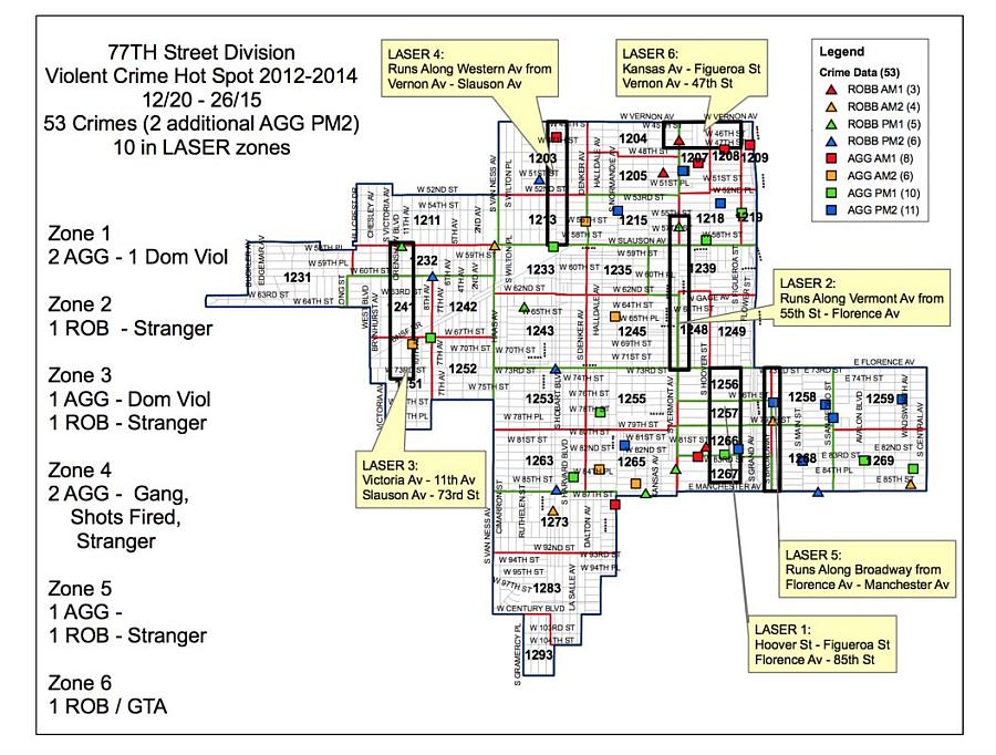 Map of 77th Street Division