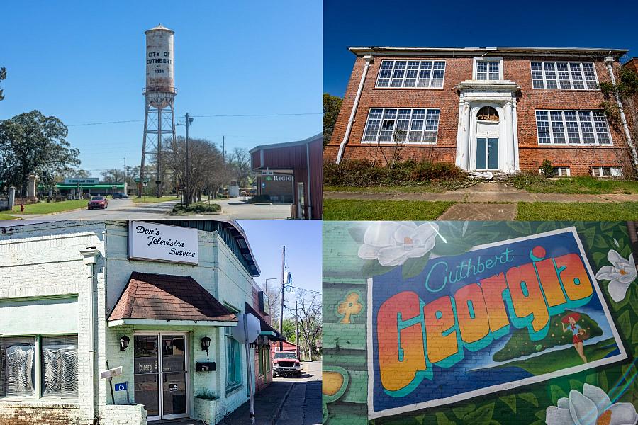 Cuthbert, Georgia, is a small town of 3,000 people tucked in the state’s southwest region. About 85% of its residents are Black. With no hospital or obstetric care, Cuthbert is located in a maternal health desert. (Photos by Eric Rich)