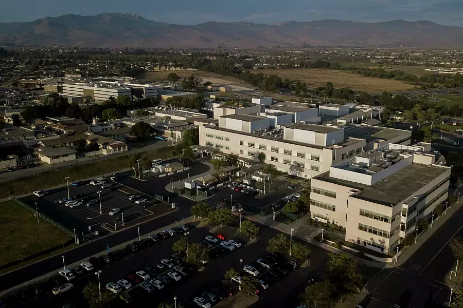 Ariel image of a building