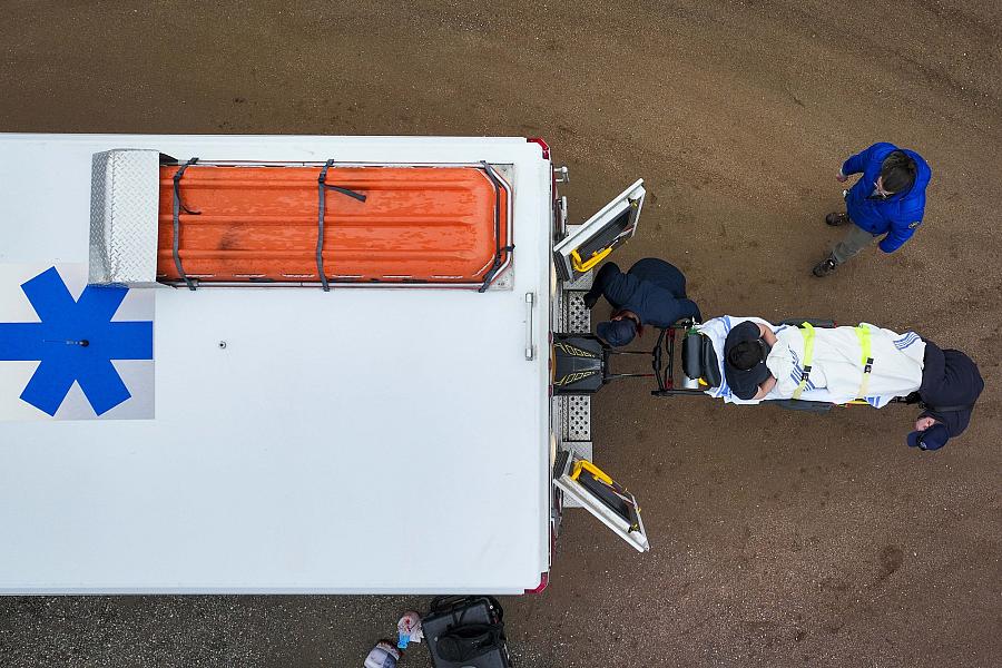 Image of an EMS truck