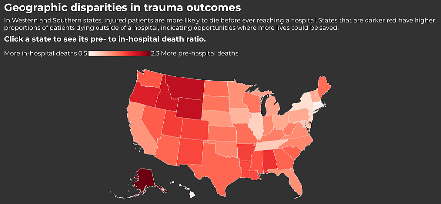 Map of U.S.