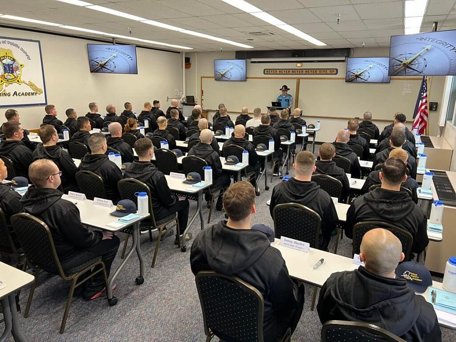 Image of people sitting in classroom