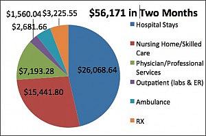 Sue Beder Spending Chart