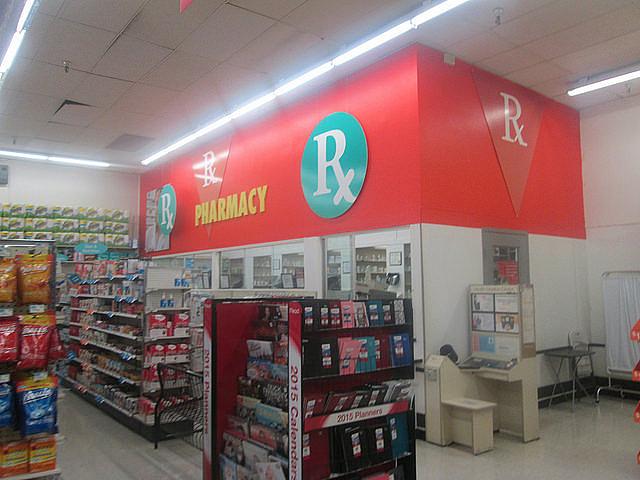 Image of inside of vintage pharmacy