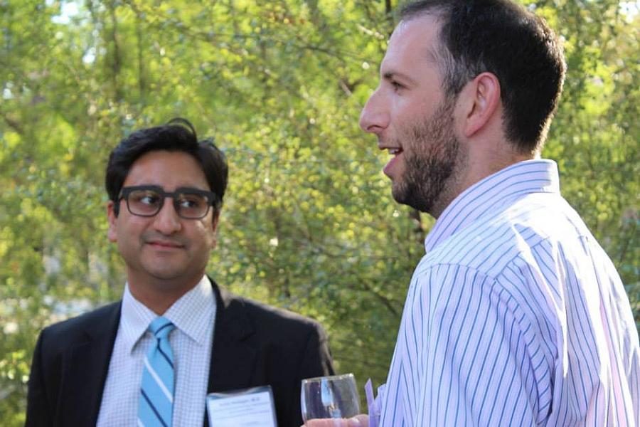 Dr. Anish Mahajan, left, and Dr. Michael Hochman.