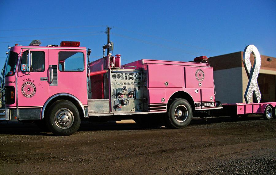 Breast Cancer - Pink Fire Truck