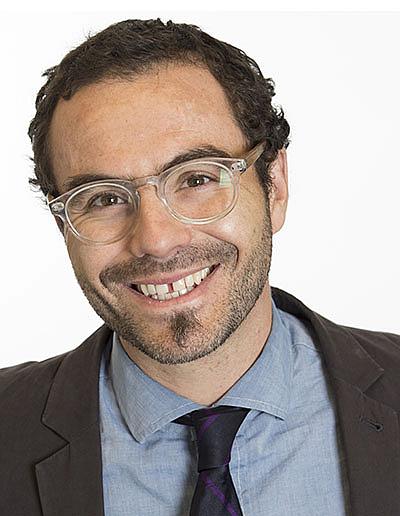 headshot of author