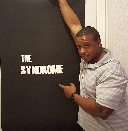 Sgt. Aaron Rasheed, promoting The Syndrome