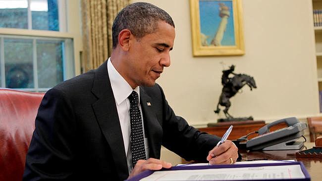 With a stroke of his pen (Image courtesy Wikimedia Commons)
