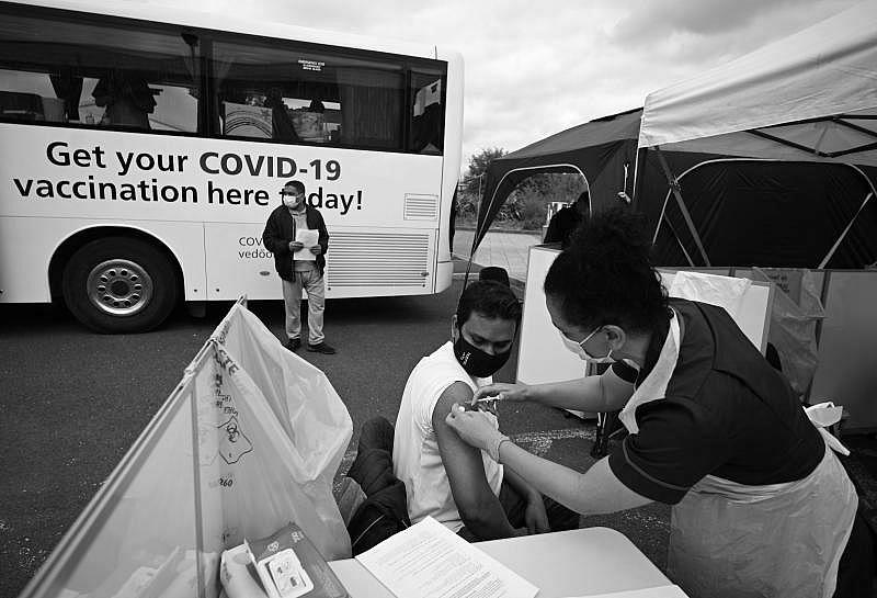 picture of vaccination site