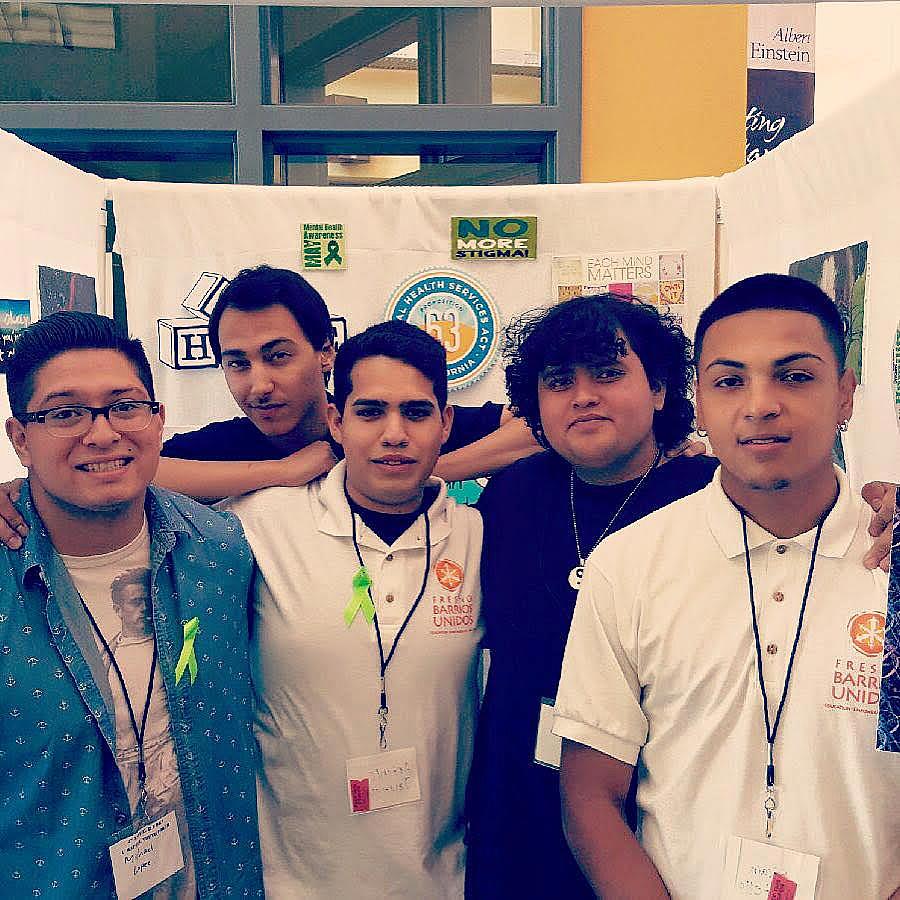 Members of Fresno Barrios Unidos’ promotores de salud team have spent the past two years working to educate fellow young men of color about the importance of health care coverage. (Photo courtesy of Fresno Barrios Unidos) (Photo courtesy of Fresno Barrios Unidos)