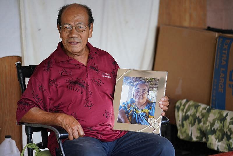 Rodrigo Mauricio and his late wife Mary were high school sweethearts in Pohnpei. Their marriage spanned over half a century.