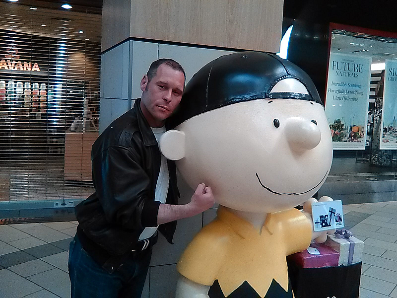 Barry Biddulph and Charlie Brown. (From Biddulph’s Facebook page) Barry Biddulph and Charlie Brown. (From Biddulph’s Facebook page)