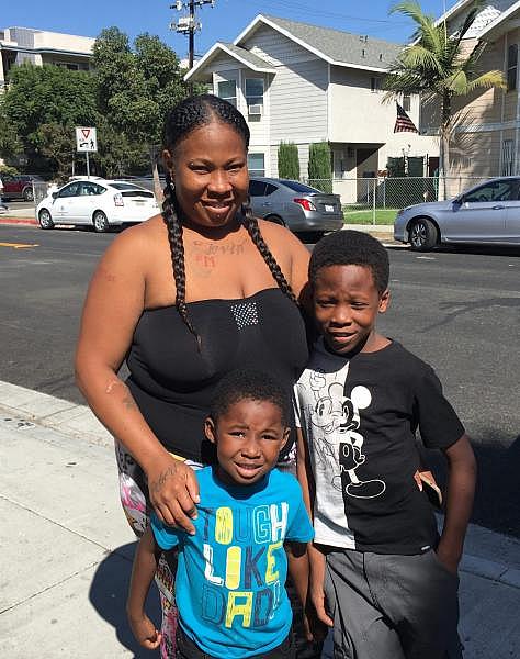 Marceda Harris and her sons Jay’on and Tevin. Harris is enrolled in a home visiting program with SHIELDS for Families. Photo courtesy of Marceda Harris. Marceda Harris and her sons Jay’on and Tevin. Harris is enrolled in a home visiting program with SHIELDS for Families. Photo courtesy of Marceda Harris.