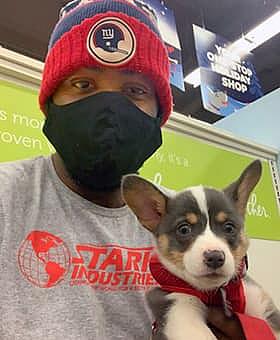 Leafer Miller and his dog, Flavor Flav. Image courtesy of Eli Cahan Leafer Miller and his dog, Flavor Flav. Image courtesy of Eli Cahan