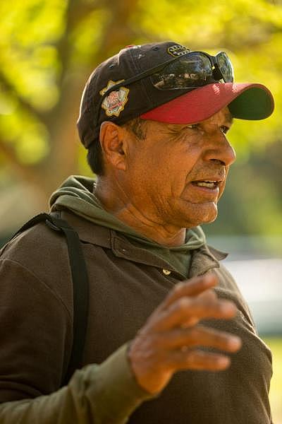 River Ranch resident Jose Segura at the farmworker center in April. Segura, who does not have health insurance, makes too much money to qualify for MediCal, but not enough money to pay his own insurance premiums, he said.   Clark James Mishler