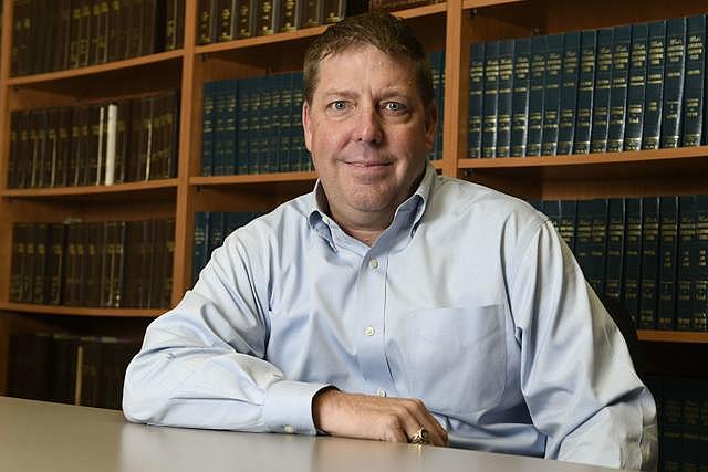 Santa Maria City Attorney Thomas Watson, pictured in a 2019 file photo, focused largely on education rather than punitive measures in his leadership of the city's Code Enforcement Office in handling COVID-19 health order compliance matters. (Len Wood/file photo) Santa Maria City Attorney Thomas Watson, pictured in a 2019 file photo, focused largely on education rather than punitive measures in his leadership of the city's Code Enforcement Office in handling COVID-19 health order compliance matters. (Len Wood/file photo)