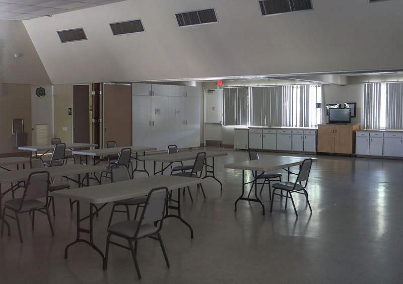 The United Methodist Church in Palm Springs was being used as an overnight shelter for the homeless until funding ran out on Wednesday, September 29, 2020. Jay Calderon/The Desert Sun