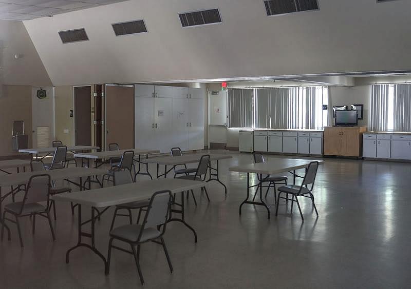 The United Methodist Church in Palm Springs was being used as an overnight shelter for the homeless until funding ran out on Wednesday, September 29, 2020. Jay Calderon/The Desert Sun The United Methodist Church in Palm Springs was being used as an overnight shelter for the homeless until funding ran out on Wednesday, September 29, 2020. Jay Calderon/The Desert Sun