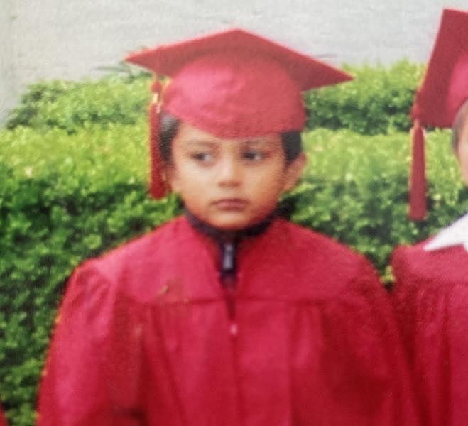 Photo of Jose De Jesus Vazquez for his preschool class in 2009. Photo courtesy of Nora Vasquez.