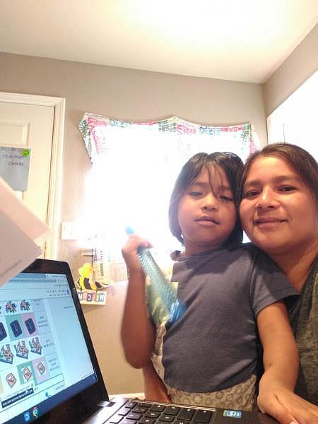 Belen Gonazalez with her son Henry. Photo courtesy of Belen Gonzalez.