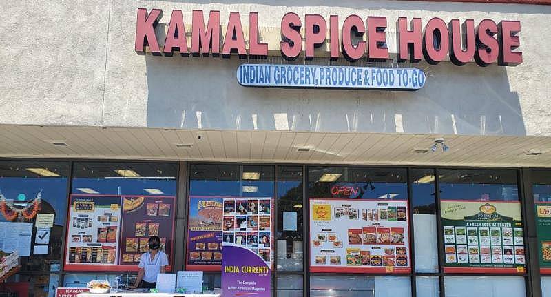 Srishti Prabha outside of Kamal Spice House in South San Jose. Srishti Prabha outside of Kamal Spice House in South San Jose.