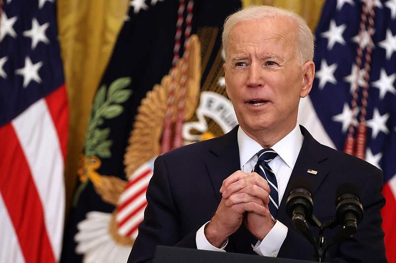 President Joe Biden announced in 2021 that his administration would reverse Title 42 for unaccompanied minors, allowing them to seek asylum in the U.S. Credit: Chip Somodevilla/Getty Images