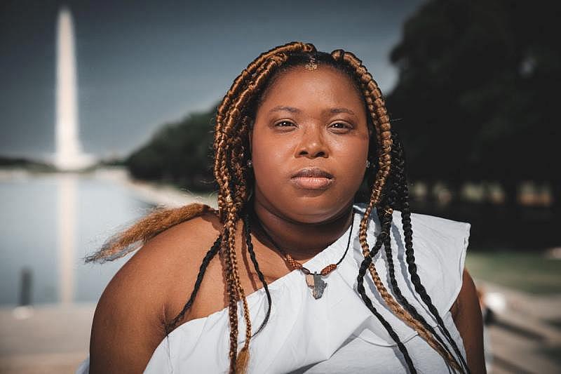 Teanika Hoffman has sickle cell disease. Despite the many hardships, she managed to finish her graduate degree in international development. She described herself as an “advocate for sickle cell disease warriors.” Austin Morgan/ Side Effects Public Media