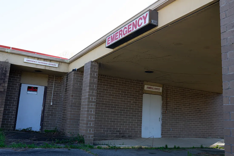The only hospital in Hancock County, Ga. is now abandoned and closed to the public, seen March 12, 2022. RITA HARPER, FOR USA TODAY The only hospital in Hancock County, Ga. is now abandoned and closed to the public, seen March 12, 2022. RITA HARPER, FOR USA TODAY