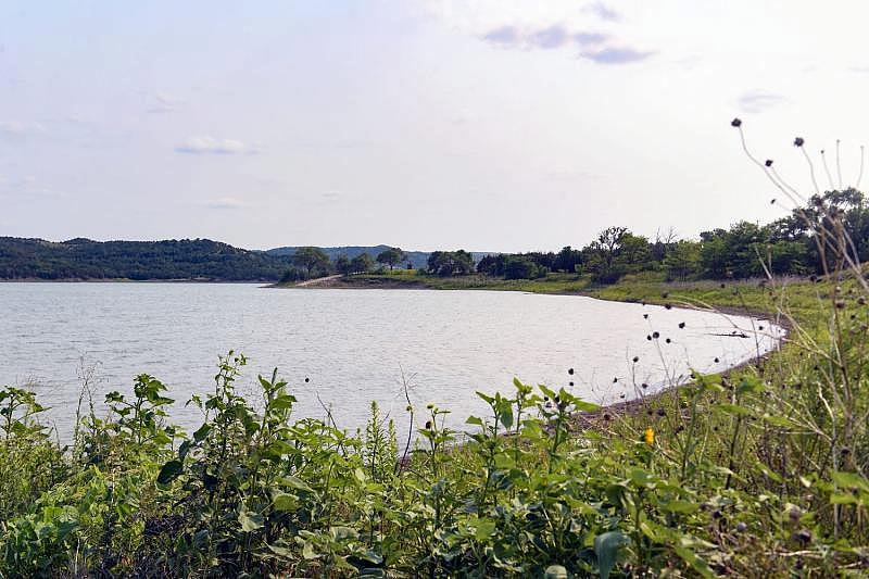 The water is quiet at Whetstone Landing on Friday, July 16, 2021 at the Yankton Sioux Reservation in South Dakota. ERIN BORMETT, SIOUX FALLS ARGUS LEADER