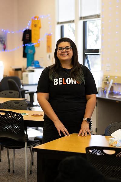 Amrita Vu, the site lead therapist, inside the Wellness Center at Los Gatos High School in Los Gatos on Aug. 25, 2022. Photo by Magali Gauthier.