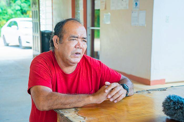The Most Quiet Place Ambrocio Ayuyu, who moved with his wife to access dialysis on Saipan, describes life back home on Tinian compared to Saipan.