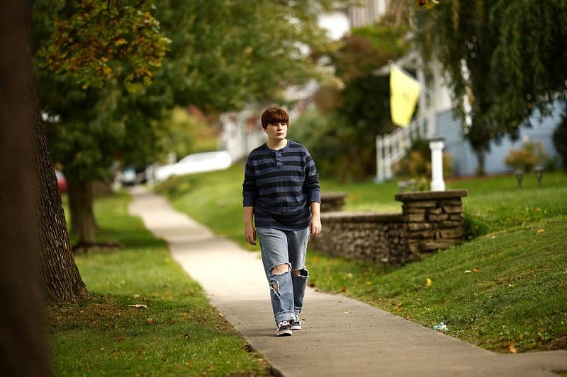 Marshall Troese tries to ignore his hunger when he skips lunch. “Sometimes it does get a bit distracting in class,” he said. Jared Wickerham for NBC News