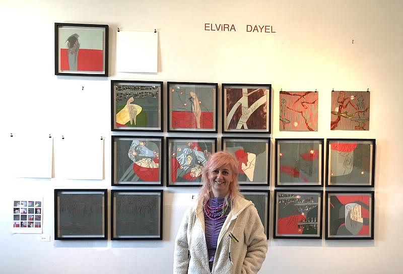 Elvira Dayel at Shipyard Studios Elvira Dayel at Shipyard Studios