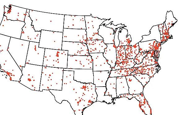 Nursing homes owned by major chains in 2020-21 USA Today