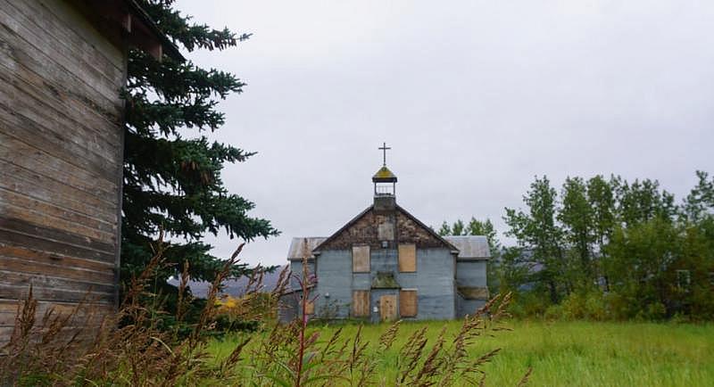 A mission at Pilgrim Hot Springs, Alaska, about 60 miles from Nome, became a home to children orphaned by the 1918 influenza pandemic. (Yereth Rosen)