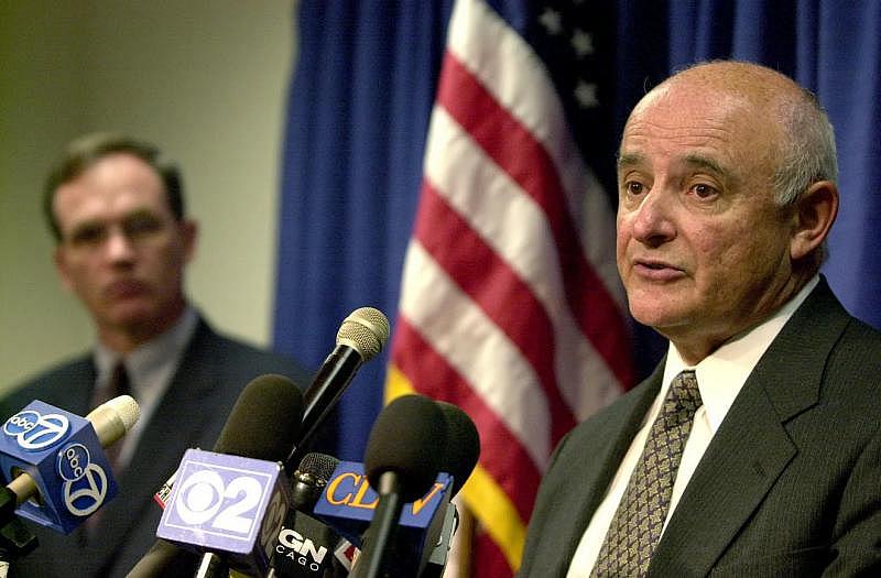 Retired Illinois Appellate Judge Gino DiVito. AP Retired Illinois Appellate Judge Gino DiVito. AP