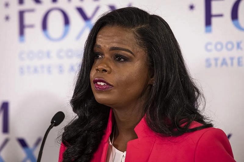 Cook County State’s Attorney Kim Foxx remembers Johnson as “a sweet, humble guy.” Ashlee Rezin / Sun-Times