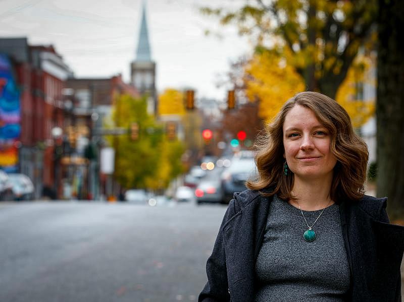 South Bethlehem resident and community organizer Anna Smith helped residents push for a student housing overlay district in the Southside. Saed Hindash | For lehighvalleylive.com South Bethlehem resident and community organizer Anna Smith helped residents push for a student housing overlay district in the Southside. Saed Hindash | For lehighvalleylive.com