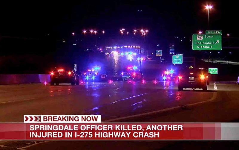 The scene March 20, 2020, where Terry Blankenship, fleeing Elmwood Place police on Interstate 275, rammed his truck into Springdale police officer Kaia Grant, killing her. In April 2021, Blankenship was sentenced to life in prison for aggravated murder. FOX19