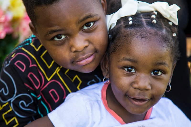 Kayden Allen, 7, and sister, Kay-Lia McCree, 2, were at home when their mother Patricia Woods was murdered April 17, 2020. Kayden ran to a neighbor for help. Marcus Reed, charged with aggravated murder, is set to go to trial in November LIZ DUFOUR/THE ENQUIRER