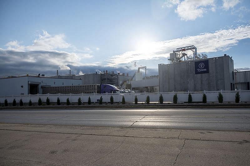The $200 billion meatpacking industry has been at the center of concerns over worker safety during the pandemic. The companies involved, including Tyson, which has plants in more than 20 states, have maintained they have made an effort to protect workers. Natalie Krebs / Side Effects