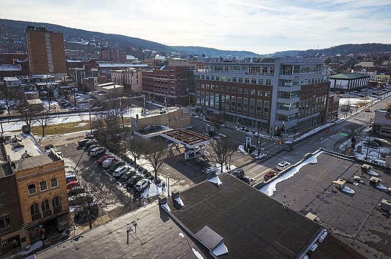 The streetscape in this area of South Bethlehem will soon look very different if several planned projects come to fruition. Saed Hindash | For lehighvalleylive.com