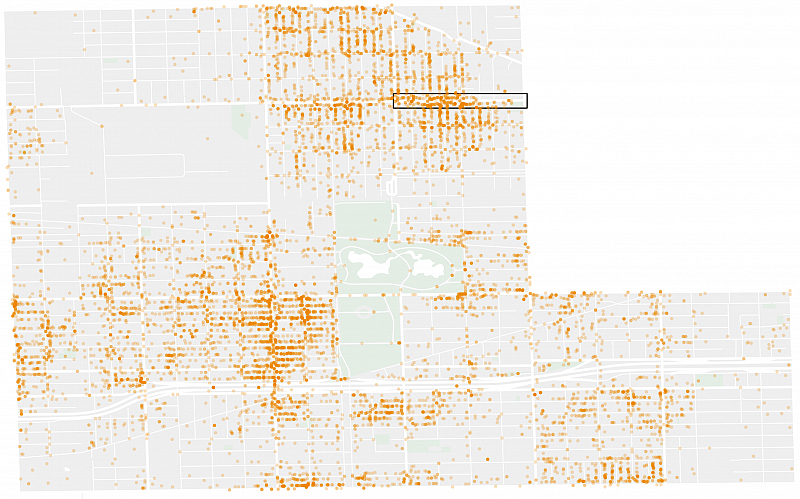 Source: Data analysis of Chicago arrest data by Casey Toner, Better Government Association Graphic by Jesse Howe/Sun-Times Source: Data analysis of Chicago arrest data by Casey Toner, Better Government Association Graphic by Jesse Howe/Sun-Times